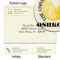 University of Wisconsin - Oshkosh Return Address Labels