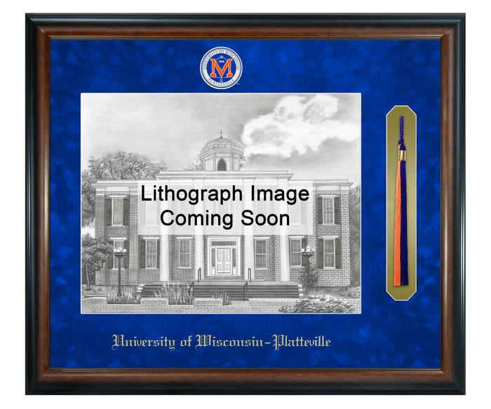 University of Wisconsin - Platteville Litho Frame,Diploma Frame (XSNTL)