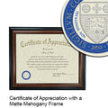 Wellesley College Certificate with Frame