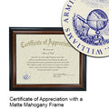 Williams College Certificate with Frame