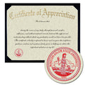 Winston-Salem State University Certificate of Appreciation