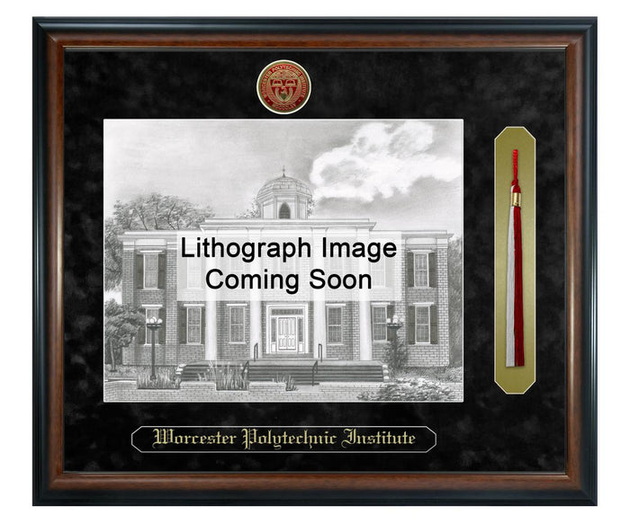 Worcester Polytechnic Institute Litho Frame,Diploma Frame (XSNTL)